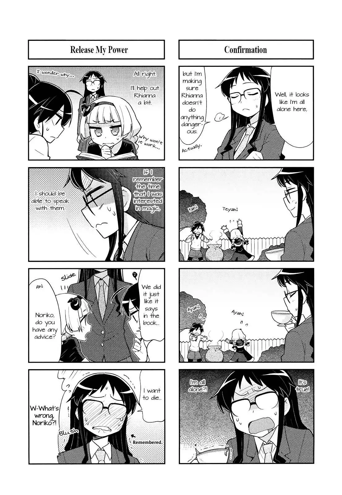 Majo to Houki to Kurobuchi Megane Chapter 12 2